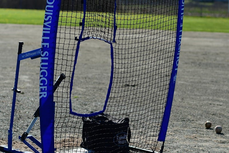 Game Master Louisville Slugger Flex Screen, Blue/Black - Image 2